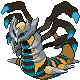 #487 Giratina Origen sprite Oro HeartGold / Plata SoulSilver Shiny