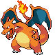 #006 Charizard sprite Platino