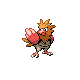#021 Spearow sprite Platino