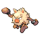 #057 Primeape sprite Platino