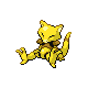 #063 Abra sprite Platino