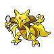 #064 Kadabra sprite Platino
