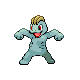 #066 Machop sprite Platino
