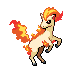 #077 Ponyta sprite Platino