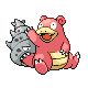 #080 Slowbro sprite Platino