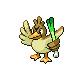 #083 Farfetch'd sprite Platino