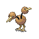 #084 Doduo sprite Platino