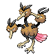 #085 Dodrio sprite Platino