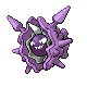 #091 Cloyster sprite Platino