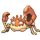 #099 Kingler sprite Platino