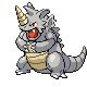 #112 Rhydon sprite Platino