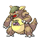 #115 Kangaskhan sprite Platino