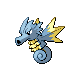 #117 Seadra sprite Platino