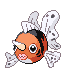 #119 Seaking sprite Platino