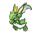 #123 Scyther sprite Platino