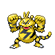 #125 Electabuzz sprite Platino
