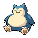 #143 Snorlax sprite Platino