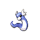 #147 Dratini sprite Platino