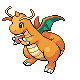 #149 Dragonite sprite Platino