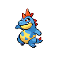#159 Croconaw sprite Platino