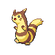 #162 Furret sprite Platino