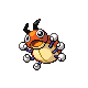 #165 Ledyba sprite Platino