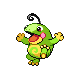 #186 Politoed sprite Platino