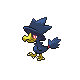 #198 Murkrow sprite Platino