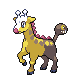 #203 Girafarig sprite Platino
