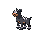 #228 Houndour sprite Platino