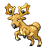 #234 Stantler sprite Platino