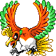 #250 Ho-Oh sprite Platino
