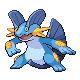 #260 Swampert sprite Platino
