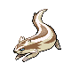 #264 Linoone sprite Platino