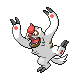 #288 Vigoroth sprite Platino