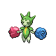 #315 Roselia sprite Platino
