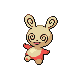 #327 Spinda sprite Platino