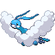 #334 Altaria sprite Platino