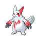 #335 Zangoose sprite Platino