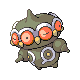 #344 Claydol sprite Platino