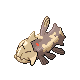 #369 Relicanth sprite Platino