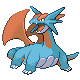 #373 Salamence sprite Platino