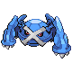 #376 Metagross sprite Platino