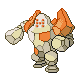 #377 Regirock sprite Platino