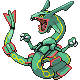 #384 Rayquaza sprite Platino