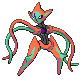 #386 Deoxys Ataque sprite Platino