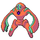 #386 Deoxys Defensa sprite Platino