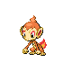 #390 Chimchar sprite Platino