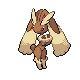 #428 Lopunny sprite Platino