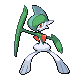 #475 Gallade sprite Platino